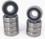 10PCS R4-2RS 1/4"x5/8"x0.196" Double Sealed Ball Bearing