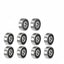 10 PCS 6301-2RS Deep Groove Ball Bearing 12x37x12mm Double Sealed ABEC-3 Bearings…