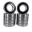 10 Pcs 6207-2RS Double Rubber Seal Bearings 35x72x17mm Deep Groove Ball Bearings for Hay Mower,Maytag Neptune 4400 Series Washer…