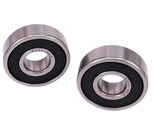 KYDE 2 PCS 6201 - 2RS, 6201LLU, 201PP Sealed Radial Ball Bearing 12X32X10mm - KYDE Bearing Hover Image