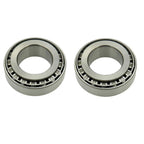 KYDE 2 PCS Wheel Bearings SET34 - LM12748/LM12710 - ID 0.8437" x OD 1.7810",Tapered Roller Bearings Cup and Cone, Fits for Many Car and Trailer Axles… - KYDE Bearing