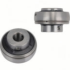 KYDE 2 PCS UC202 - 10 Insert Ball Bearing with Set Screw 5/8" Bore for Aggregate, Conveyor Systems, Shaft Supports - KYDE Bearing