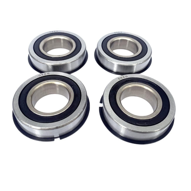 KYDE Bearing 1 Inch ID x 2 Inch OD Garage Door Bearings with Snap Ring, Torsion Spring Center Bearings, 4 Pcs Main Image