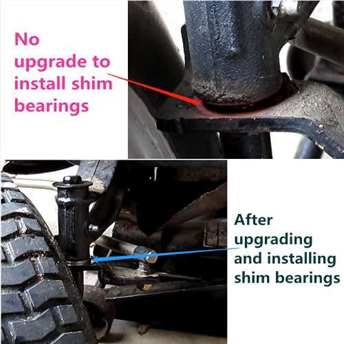 KYDE Replace Craftsman Riding lawn mower front wheel bushing to bearing 532009040 9040h 532124959 583670401 M123811 5920H 9040HR 9040N 5321249：Courtyard、Lawn and garden Main Image