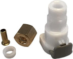 KYDE 43103C 1/4" Quick Connect Fitting Kit Compatible with Whirlpool Hot Water Tank HWT - 0,SST,HOT100,HOT150, HWT - HP,HWT - 300,HWT - 200,HWT1300,Replacement for 44726A,44726E,Leak - Free RO System Connector - KYDE Bearing