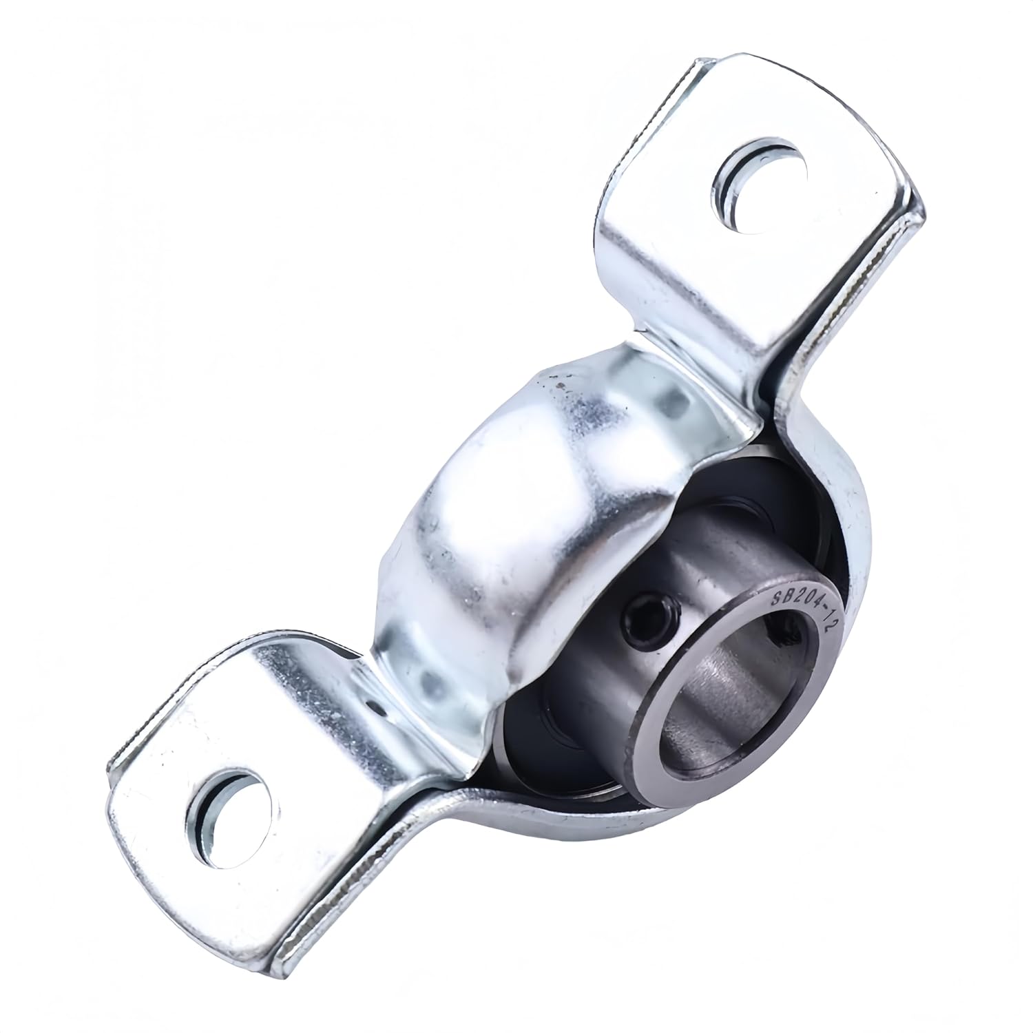 KYDE 2 PCS New SB204 - 12 SBPP204 - 12 3/4" Set Screw Pressed Steel Pillow Block Bearing BPP204 - 12 BPR4 - 12 SSPS - 112 ASPP204 - 012 - KYDE Bearing