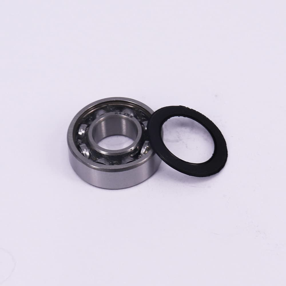 10PCS R8-2RS Ball Bearing Double-Sided Seal 1/2x1-1/8x5/16 Suitable for Motor, Wheelchair Front Foot Wheel Fork