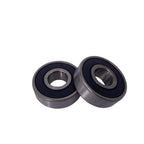 KYDE 10 PCS 6201-2RS Ball Bearing 12mm x 32mm x 10mm Double Sealed 180201 Deep Groove Bearings Chrome Bearing Steel 6201RS C3
