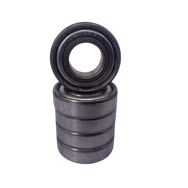 KYDE 10 Pcs 6002ZZ Double Metal Seal Bearings 15x32x9mm, Pre-Lubricated and Stable Performance and Cost Effective, Deep Groove Ball Bearings.… Main Image