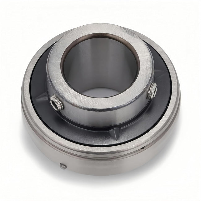 KYDE 1 PCS 1 - 7/16 bore UC207 - 23 Insert Ball Bearing GY1107KRRB for Agricultural Machinery, Conveying Equipment, Construction Equipment - KYDE Bearing Hover Image