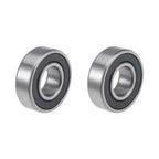 KYDE 4 PCS Bearing 5/8" IDx 1-3/8" ODx .433" Thick 99502H-2RS Double Rubber Sealed Bearings for Go Kart, Mini Bikes, Lawn Mower, Wheels 48224 Lawn Mower Sealing Spindle Table Bearing