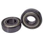 KYDE 10 Pcs 6202ZZ Double Metal Seal Bearings 15x35x11mm, Pre-Lubricated and Stable Performance Deep Groove Ball Bearings.…