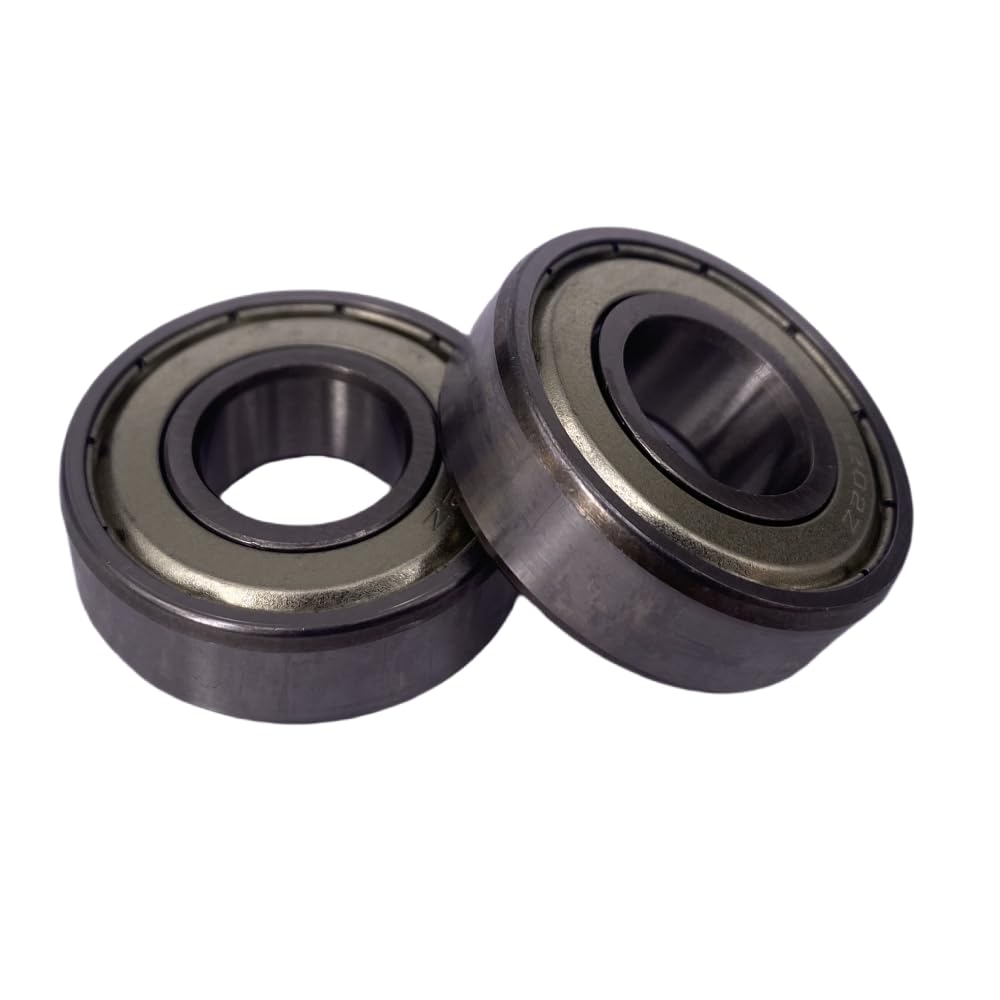 10 Pcs 6202ZZ Double Metal Seal Bearings 15x35x11mm, Pre-Lubricated and Stable Performance Deep Groove Ball Bearings.…