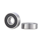 KYDE 10 Pack 6205-2RS Double Rubber Seal Bearing 25x52x15mm,Pre Lubricated,Stable Performance,Cost Effective, Deep Groove Ball Bearings…