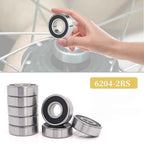 KYDE 10 PCS 6204RS Bearings 20mm x47mm x14mm 6204-2RS C3 High Speed Double Sealed Deep Groove Bearings