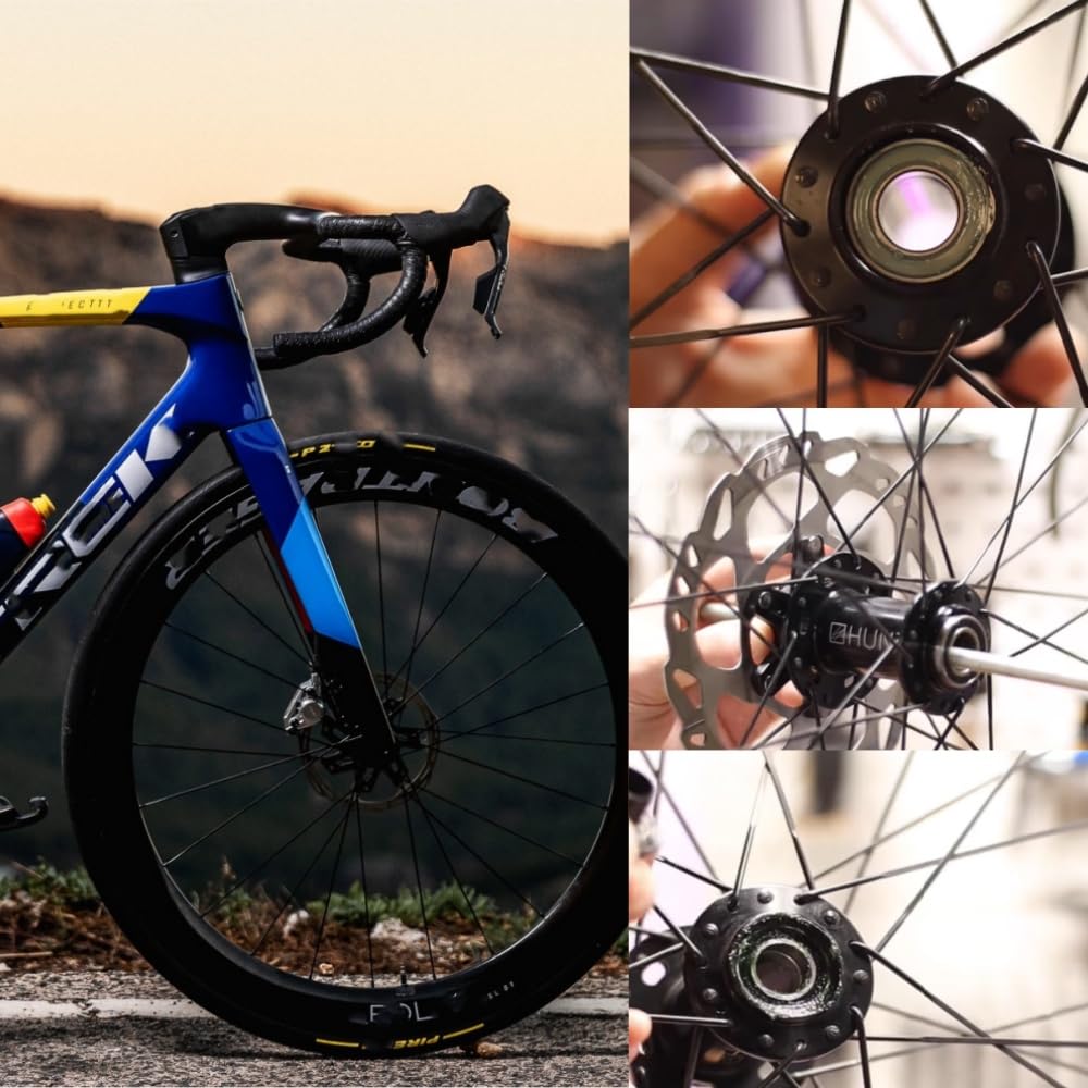 10PCS R4-2RS 1/4"x5/8"x0.196" Double Sealed Ball Bearing