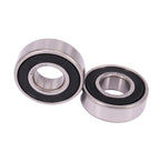 KYDE 10 PCS 6202-2RS Deep Groove Ball Bearings. Double Rubber Seal Bearings 15x35x11mm, Pre-Lubricated and Stable Performance Bearing…