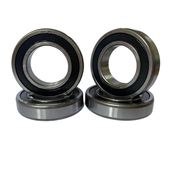KYDE R20-2rs Ball Bearing (rodamiento) Double-Sided Seal high Temperature Grease C3 1.25x2.25x0.5in 4pcs Hover Image