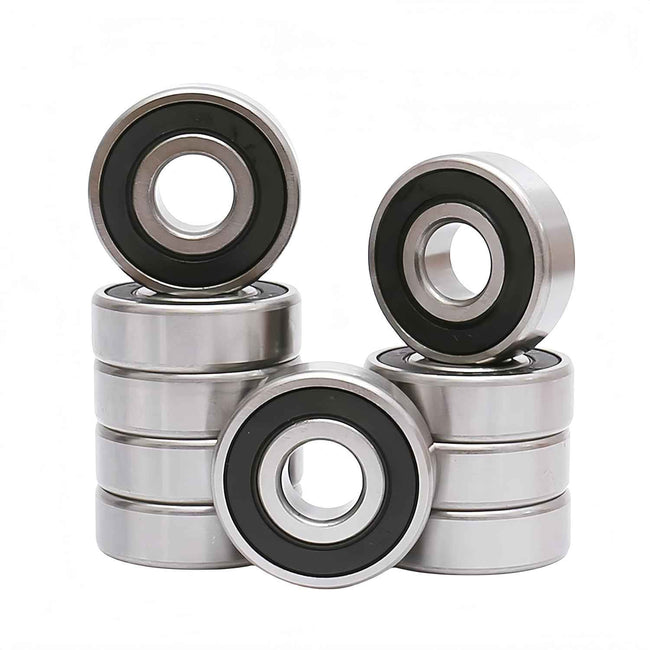 KYDE 10 PCS 6304-2RS 20x52x15mm Ball Bearing Double Rubber Seal Bearings Replacement for Pool Motor Bearings, Snowmobile,Yamaha Roadstar Rear Wheel, Lawn Mower Deck Spindle… Hover Image