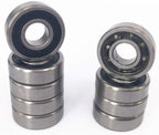 KYDE 10PCS R4-2RS 1/4"x5/8"x0.196" Double Sealed Ball Bearing