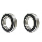 DEEG 2 PACK 6211-2RS Ball Bearing 55x100x21mm, Rubber Sealed - High-Performance Replacement for Electric Motors, Industrial Pumps & Heavy Machinery