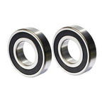 KYDE 6215-2RS Ball Bearing, 75x130x25mm (2-Pack) - Premium Sealed Heavy-Duty Replacement for Large Motors, Pumps & Gearboxes