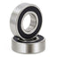 KYDE 62206-2RS Ball Bearing, 30x62x20mm (2-Pack)- High-Load Industrial Sealed Replacement for Motors, Conveyors & Heavy Machinery