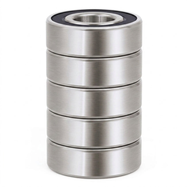 KYDE 5 PCS 62300-2RS Deep Groove Ball Bearing (10x35x17mm) - Premium Sealed Replacement for Small Motors, Precision Drives & Hobbyist Projects Hover Image
