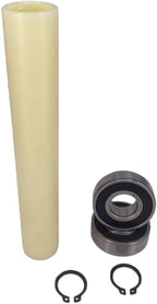 KYDE 2 Pieces 6203 - 2RS ABEC5 Home Pool Pump Bearing Kit，Belt C Clamping rings and nylon bushings - Replaceable Pentair WhisperFlo、IntelliFlo and Hayward Super Water pump motor - KYDE Bearing