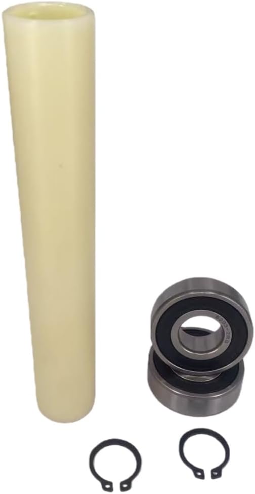 KYDE 2 Pieces 6203 - 2RS ABEC5 Home Pool Pump Bearing Kit，Belt C Clamping rings and nylon bushings - Replaceable Pentair WhisperFlo、IntelliFlo and Hayward Super Water pump motor - KYDE Bearing