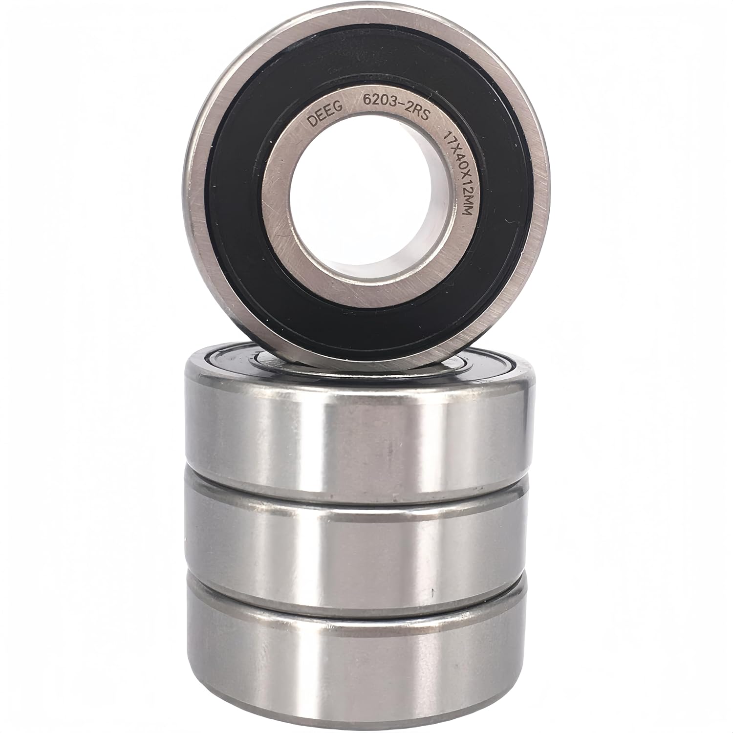 10 Pcs 6203-2RS Pool Motor Bearings 17x40x12mm Replacement for Pentair Whisperflo Pool Pump 10000353, 1011956-001, 203LL,604005-001, 604005001,5270-31