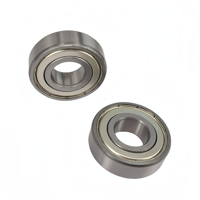 DEEG 10PCS 6203ZZ Double Metal Seal Bearings 17x40x12mm, Pre-Lubricated and Stable Performance Deep Groove Ball Bearings Main Image