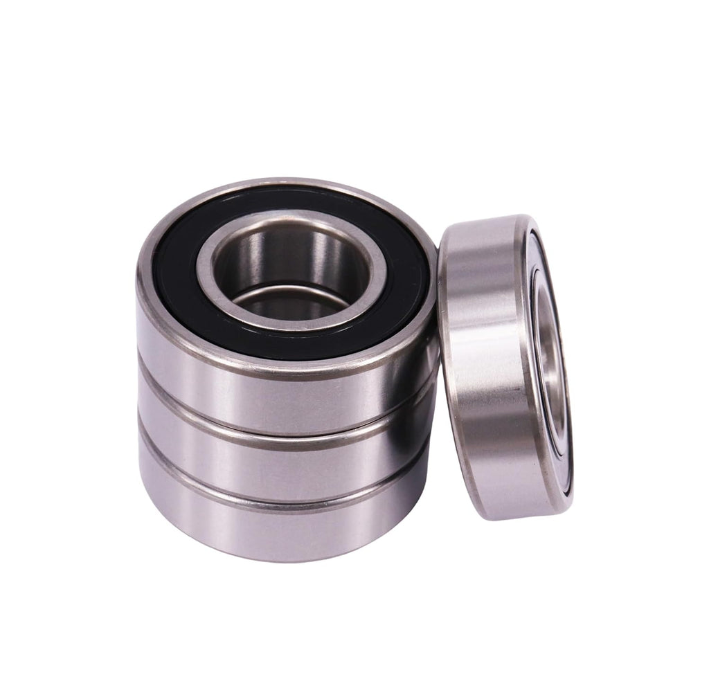 10 Pcs 6200-2RS Double Rubber Seal Bearings 10x30x9mm, Pre-Lubricated and Stable Performance, Deep Groove Ball Bearings.…