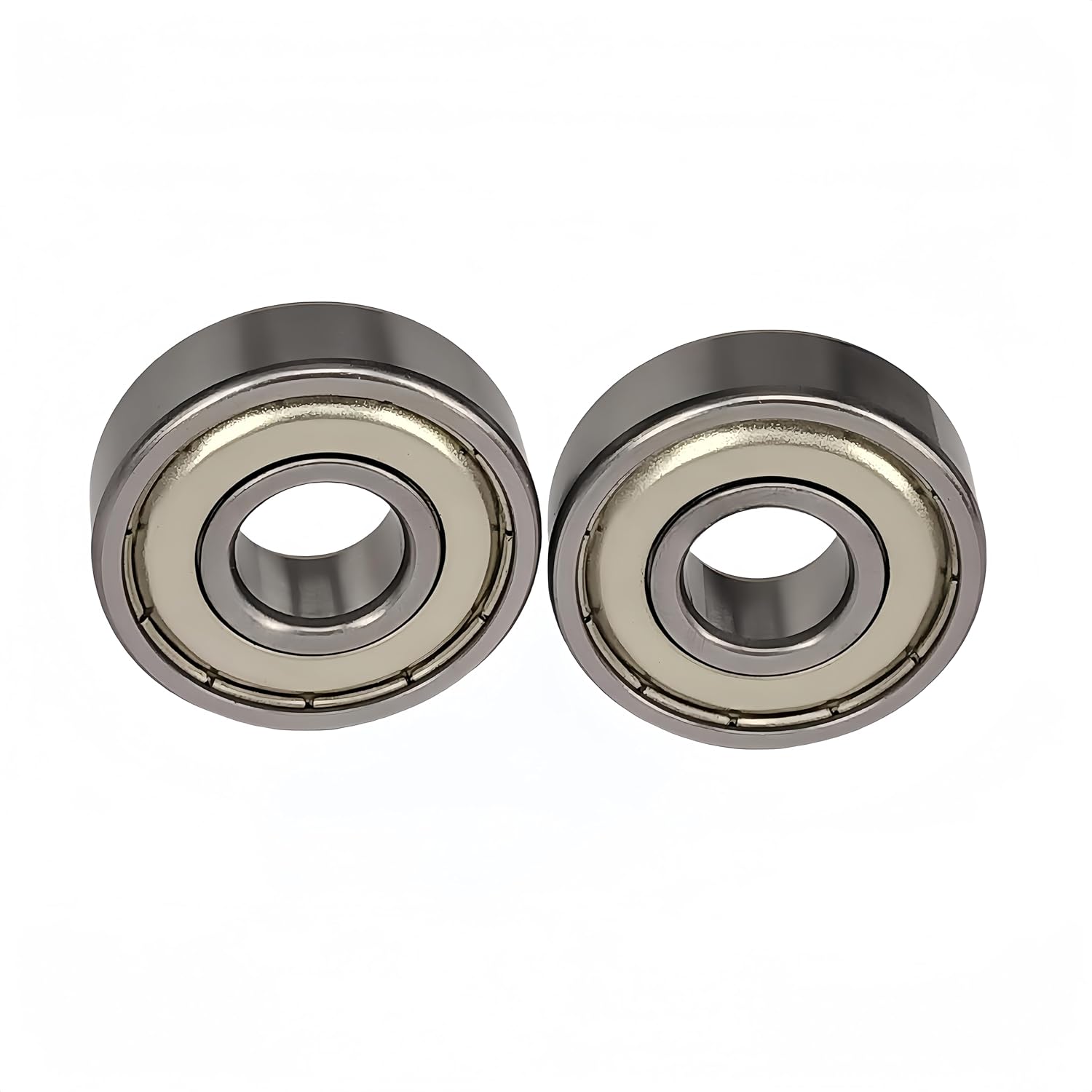 10pcs 6201ZZ 12x32x10mm 6201Z 6201 Deep Groove Ball Bearings Low Noise Double Shielded Bearing Steel Bearing…