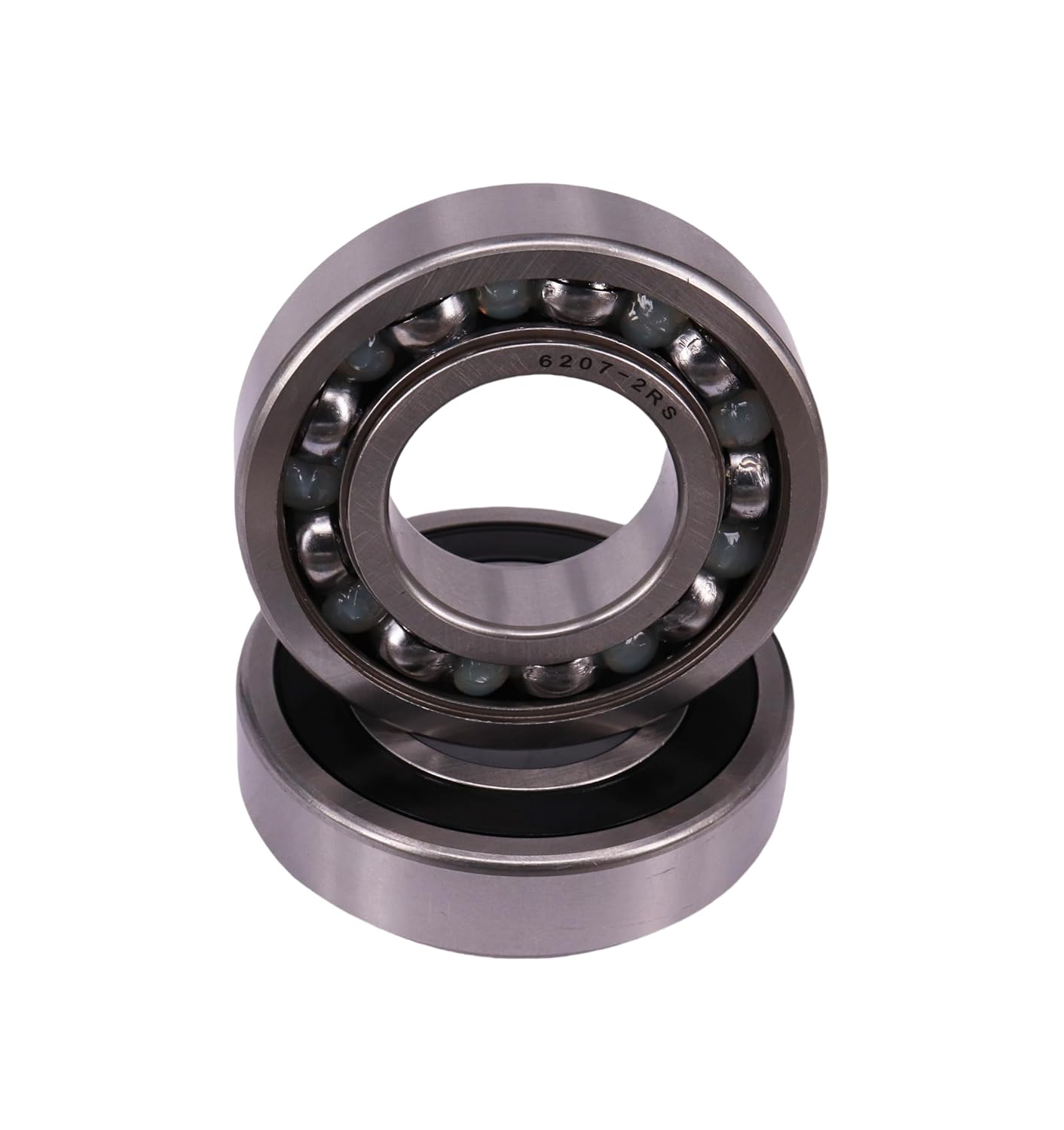 10 Pcs 6207-2RS Double Rubber Seal Bearings 35x72x17mm Deep Groove Ball Bearings for Hay Mower,Maytag Neptune 4400 Series Washer…