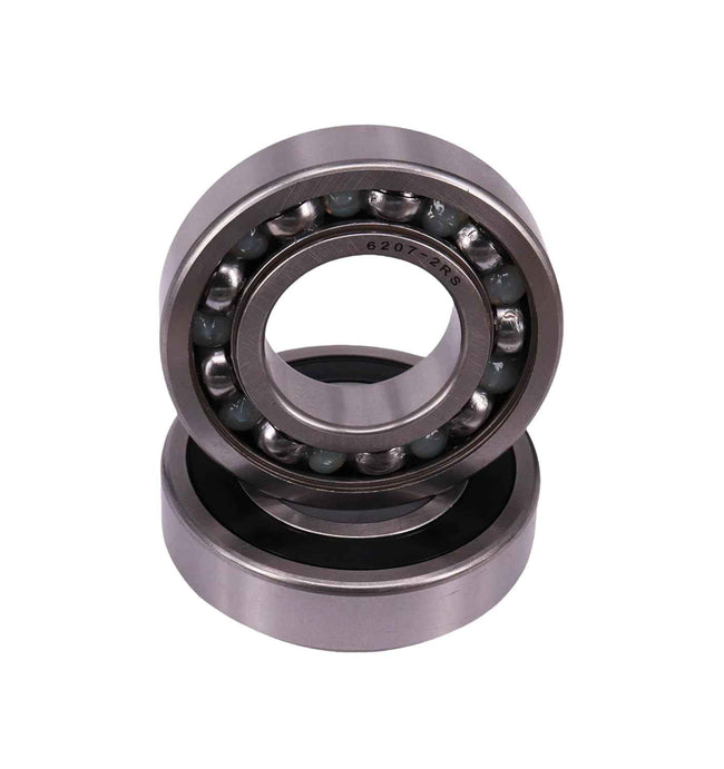 KYDE 10 Pcs 6207-2RS Double Rubber Seal Bearings 35x72x17mm Deep Groove Ball Bearings for Hay Mower,Maytag Neptune 4400 Series Washer… Main Image