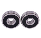 KYDE 10 PCS 6301-2RS Deep Groove Ball Bearing 12x37x12mm Double Sealed ABEC-3 Bearings…