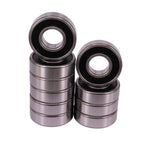 KYDE 10 Pcs 6200-2RS Double Rubber Seal Bearings 10x30x9mm, Pre-Lubricated and Stable Performance, Deep Groove Ball Bearings.…