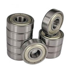 KYDE 10 PCS 6206ZZ Deep Groove Ball Bearings, ID 30mm x OD 62mm x Width 16mm Double Metal Shielded Ball Bearing