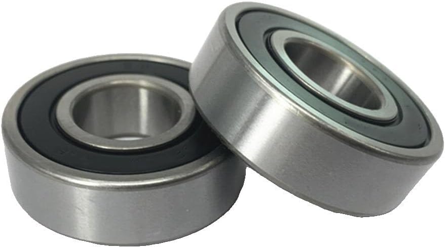 KYDE 2 Pieces 6203 - 2RS ABEC5 Home Pool Pump Bearing Kit，Belt C Clamping rings and nylon bushings - Replaceable Pentair WhisperFlo、IntelliFlo and Hayward Super Water pump motor - KYDE Bearing