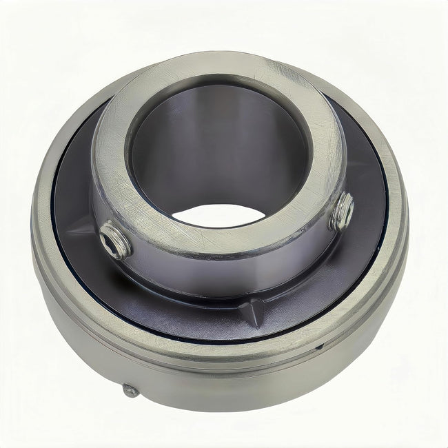 KYDE 1 PCS UC215 - 47 Ball Insert Bearing - Cylindrical Bore, 2 - 15/16 in ID with Set Screw Locking for Agricultural Machinery, Conveying Equipment - KYDE Bearing Hover Image