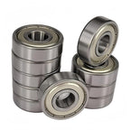 KYDE 10pcs 6201ZZ 12x32x10mm 6201Z 6201 Deep Groove Ball Bearings Low Noise Double Shielded Bearing Steel Bearing…
