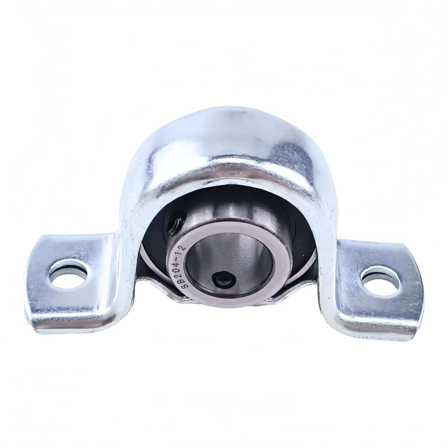 KYDE 2 PCS New SB204 - 12 SBPP204 - 12 3/4" Set Screw Pressed Steel Pillow Block Bearing BPP204 - 12 BPR4 - 12 SSPS - 112 ASPP204 - 012 - KYDE Bearing