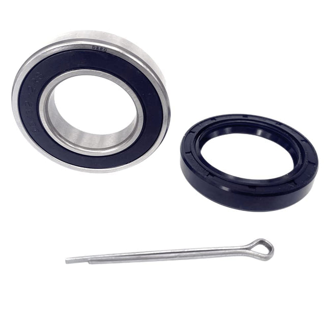 KYDE Left rear wheel axle bearing seal replacement part，Suitable for Honda Foreman ATV 400、450、500，Rancher 350、400、420，Rubicon 500，Replacement part number：91055-HN5-681、91255-HA0-681、91052-hb3-771 Main Image