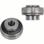 KYDE 2 PCS UC203 Insert Ball Bearing with Set Screw Bore 17mm UC203 - 17MM Bearing Assembly for Packaging Equipment, Material Handling Machinery - KYDE Bearing