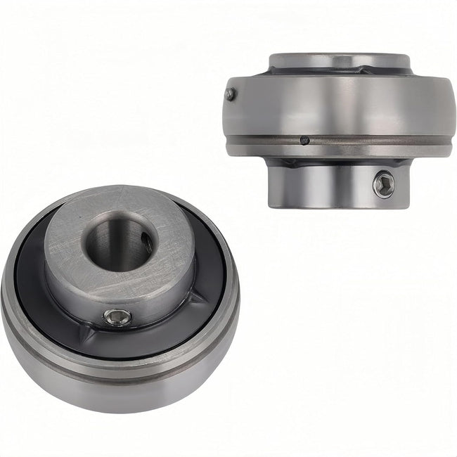 KYDE 2 PCS UC203 Insert Ball Bearing with Set Screw Bore 17mm UC203 - 17MM Bearing Assembly for Packaging Equipment, Material Handling Machinery - KYDE Bearing Hover Image