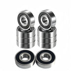 KYDE 10 Pack 1620 - 2RS Deep Groove Ball Bearings Z2 7/16 X 1 - 3/8 X 7/16inch Double Sealed Chrome Steel Ball Bearing… - KYDE Bearing