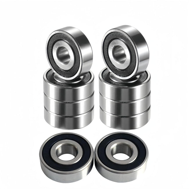 KYDE 10 Pack 1620 - 2RS Deep Groove Ball Bearings Z2 7/16 X 1 - 3/8 X 7/16inch Double Sealed Chrome Steel Ball Bearing… - KYDE Bearing Hover Image