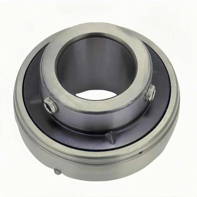 KYDE 1 PCS UC214 - 44 Ball Insert Bearing - Cylindrical Bore, 2 - 3/4 in ID Set Screw Locking for Conveyor Systems, Shaft Supports, Food Processing - KYDE Bearing Hover Image