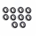 KYDE 10Pcs 1623 - 2RS Deep Groove Ball Bearings 5/8" x1 - 3/8 x7/16 Double Sealed Ball Bearings for Scooters Elevators Skateboards… - KYDE Bearing